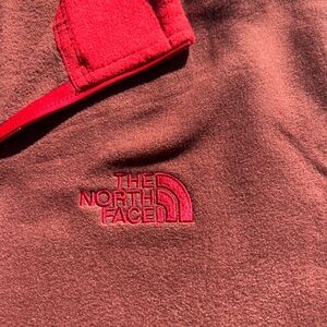 The North Face Fleece  Cherry Stain Brown Mens Top XL